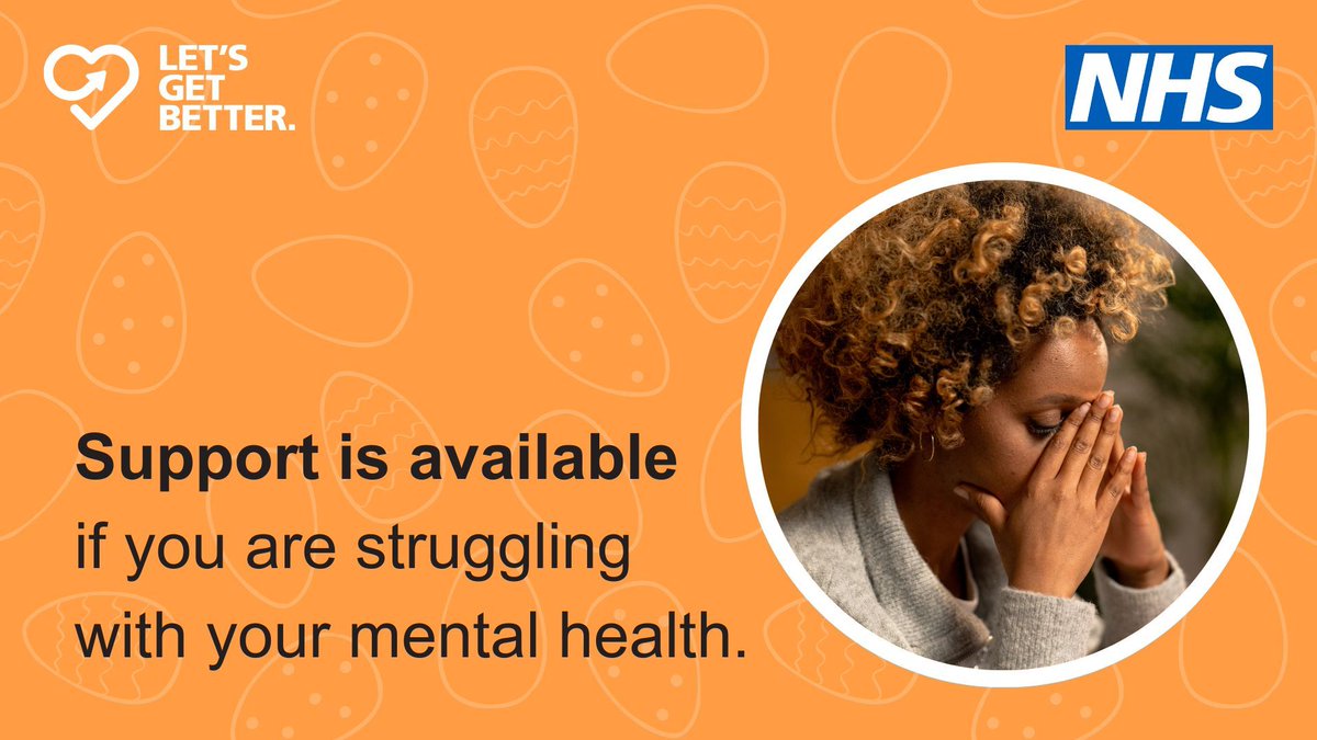 Whatever you might be going through, support services are available. If you need help for a mental health crisis or emergency, get expert advice and assessment. More info: letsgetbetter.co.uk/bank-holiday