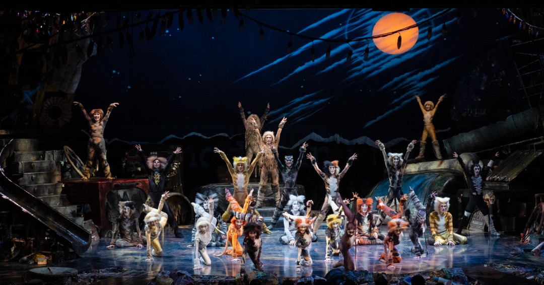 CatsMusical's tweet photo. Today we're celebrating #WorldTheatreDay with the a-meow-zing #CATSJapan cast! 🐾
Did you know the show celebrated its 40th anniversary last year? 👏
#CATSMusical #CATSJapan https://t.co/eR5q38U7uW