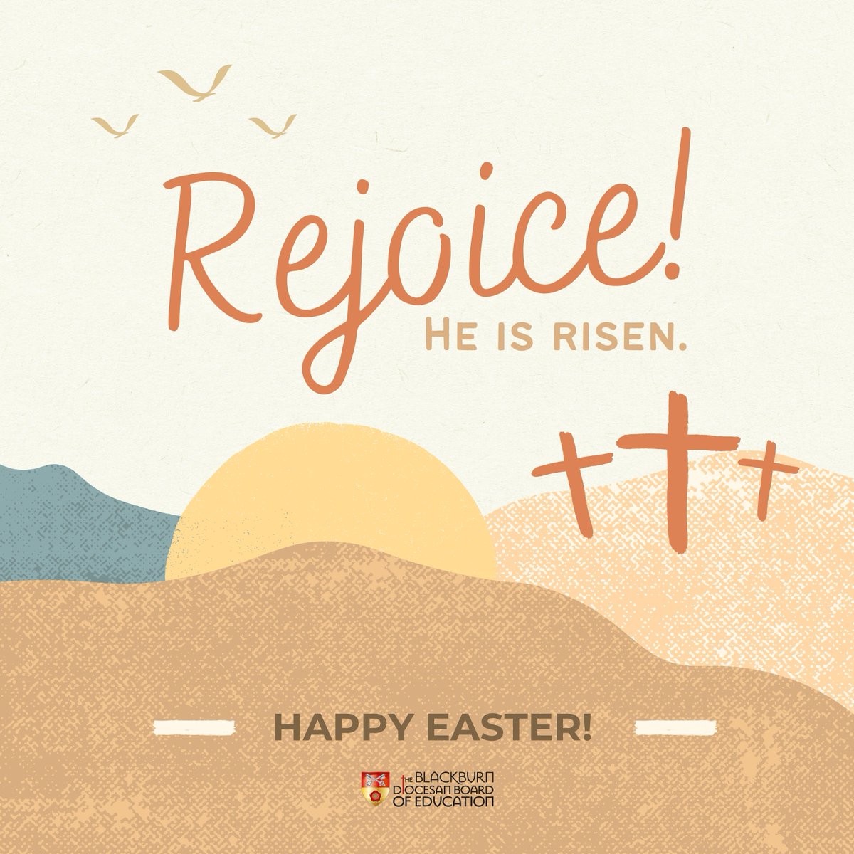 Rejoice! He is risen! Wishing you all a very Happy Easter from all of us at the Board of Education, we hope you enjoy celebrating together.