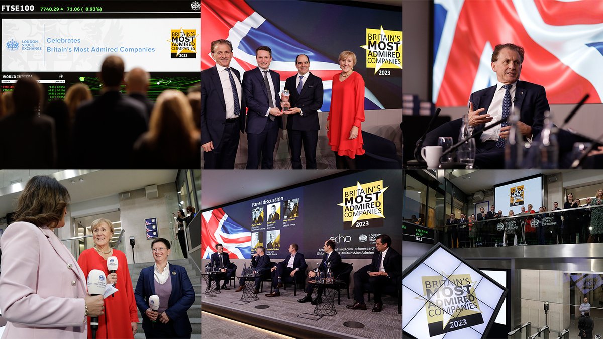 Earlier this month, @EchoResearch proudly unveiled the prestigious roster of Britain’s Most Admired Companies for 2023, an occasion that continues to reverberate with resounding enthusiasm.
Read more on our awards event for #BritainsMostAdmired2023 here: bit.ly/3VBCNb4