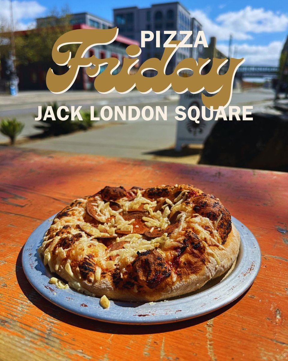 Timelesscoffee's tweet image. 🍕👀 Pizza Friday is back in a brand new location! We'll have fresh, made-to-order pepperoni pizzas this Friday at Timeless in Jack London Square 🛥️. Come grab a pie and enjoy the waterfront.