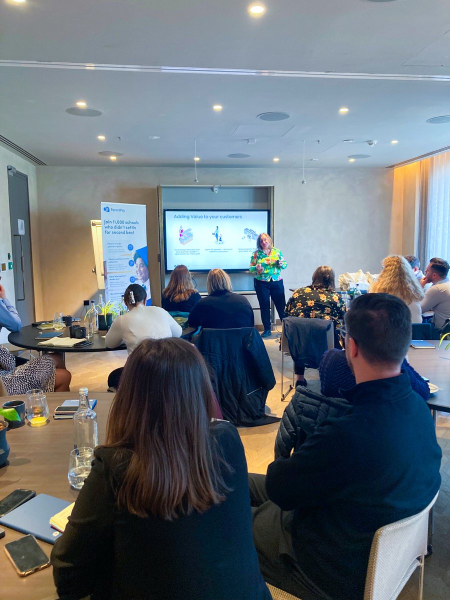 Yesterday our teams had a fantastic morning in London at our 'ParentPay Group Breakfast Briefing event’   They’ve been presenting to local authorities, schools, and contract caterers about our group payment, parental engagement, and catering solutions – thank you for attending!