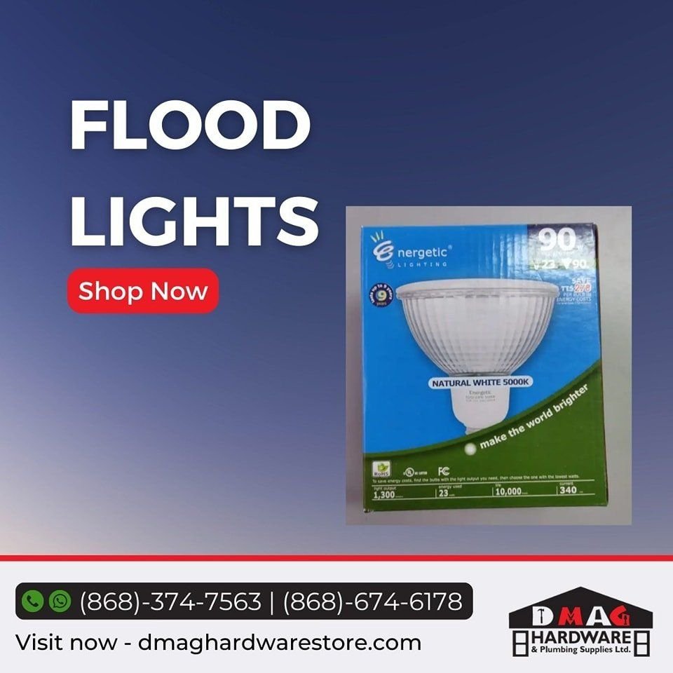 Illuminate your outdoor spaces with our high-quality flood lights, delivering powerful and efficient lighting. 💡💪

#OutdoorLighting #Security #BrightIdeas 
.
Order now!

Contact us at 868-374-7563 via WhatsApp or by calling