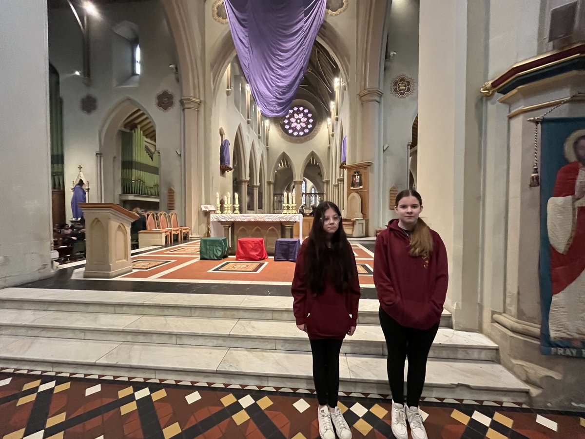 Thank you so much Honey, Sasha & family for Guarding Your Faith today - a beautiful Mass @SRSCMAT @SJHCVA @olatbvm @CatholicPriory @Stthomasderbys