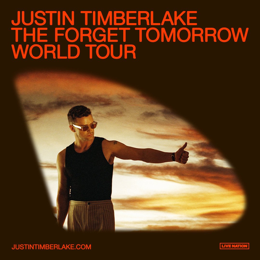 jtimberlake's tweet image. THE FORGET TOMORROW WORLD TOUR. SEE YOU THERE ❤️ #TFTWTOUR
justintimberlake.com