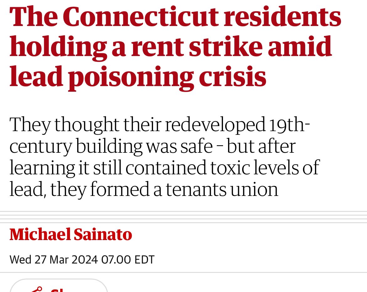 The Guardian covered our rent strike and work with Marxist organizers from Science for the People: theguardian.com/us-news/2024/m…