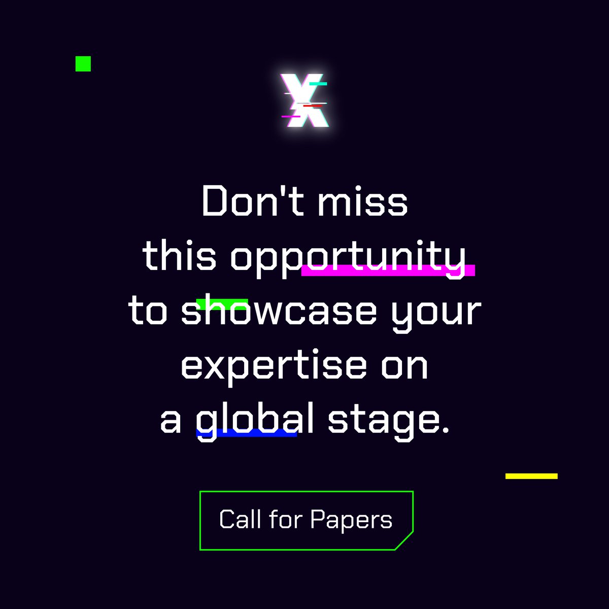 🚨 Final Alert: Call for Papers Closing Soon! 🚨

Time's almost up! Our Call for Papers closes on 1.04.2024, marking your last chance to submit your work.

Don't miss this opportunity to showcase your expertise on a global stage. 

👉 bit.ly/3IotsLG 👈