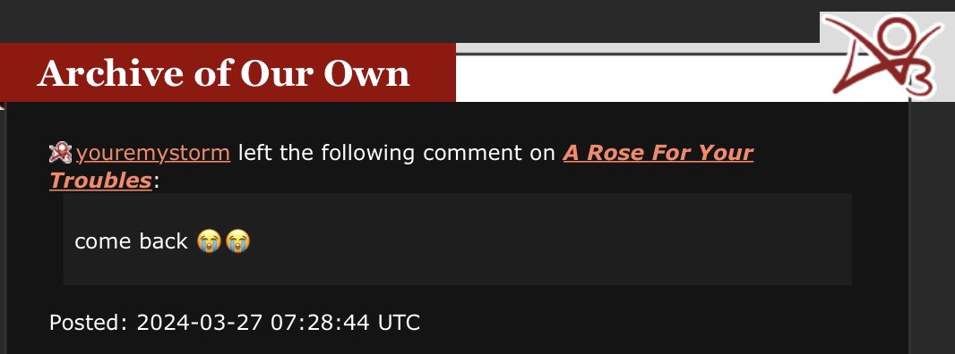 shoutout to whoever this is bc it finally made me start chapter 4🙏🙏