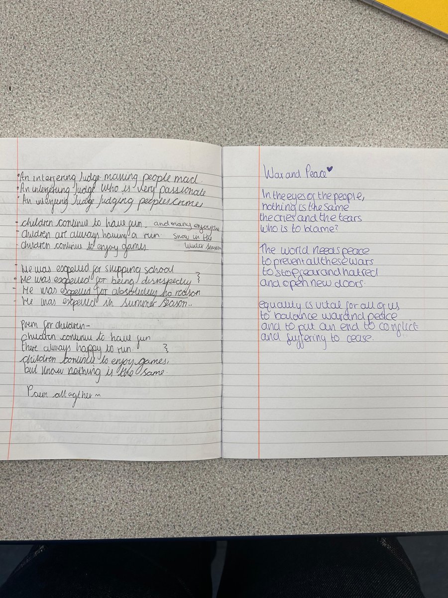 In the penultimate week of our #ArtOfDispute project, pupils at @WilliamEllisSch & @LaSainteUnion refined their #poetry using a range of editing techniques. It was a great opportunity for them to practice for their performance in week 6 and consolidate all their hard work!