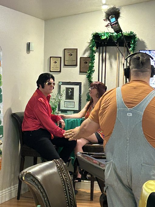 On set Sunday night at the Chicken Ranch doing a cameo in Ginger Lynn&rsquo;s new horror movie!!! #ilovehorrormovies<a href="/tag/lasvegas"class="tags"><span>#lasvegas</span></a><a href="/tag/cameo"class="tags"><span>#cameo</span></a><a href="/tag/ilovehorrormovies"class="tags"><span>#ilovehorrormovies</span></a>