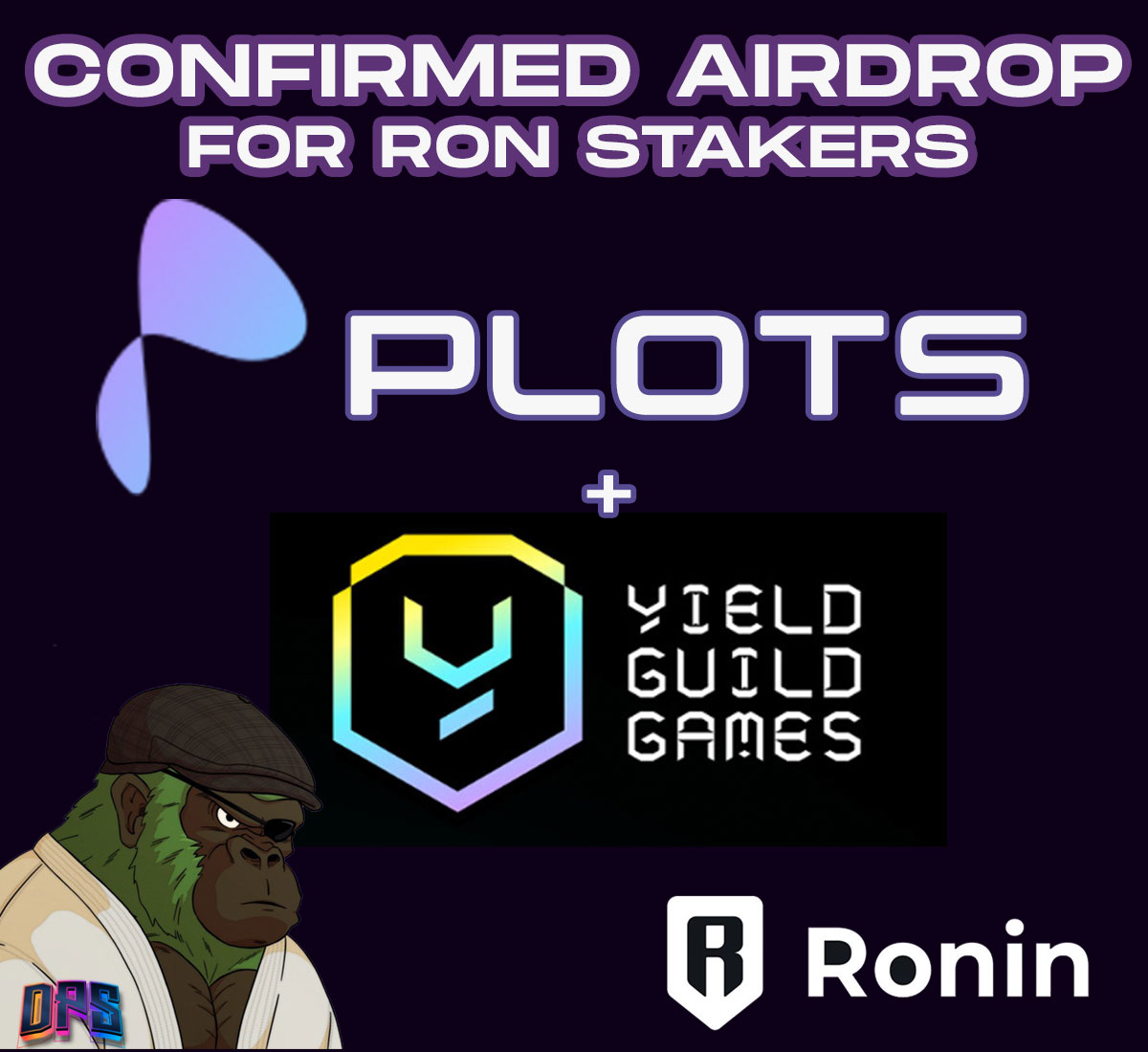 Warlock.RON (@warlock_w3) on Twitter photo 🔥Confirmed <a href="/plotsfinance/">Plots.Finance 🎮</a> Airdrop for $RON Stakers🔥
Staking at least 20 $RON on <a href="/YieldGuild/">Yield Guild Games</a> validator you will qualify to receive Airdrop Points.
⭐️ Snapshot date: March 31st at 12pm EST ⭐️
How to stake? 👇👇 🔥Confirmed <a href="/plotsfinance/">Plots.Finance 🎮</a> Airdrop for $RON Stakers🔥
Staking at least 20 $RON on <a href="/YieldGuild/">Yield Guild Games</a> validator you will qualify to receive Airdrop Points.
⭐️ Snapshot date: March 31st at 12pm EST ⭐️
How to stake? 👇👇