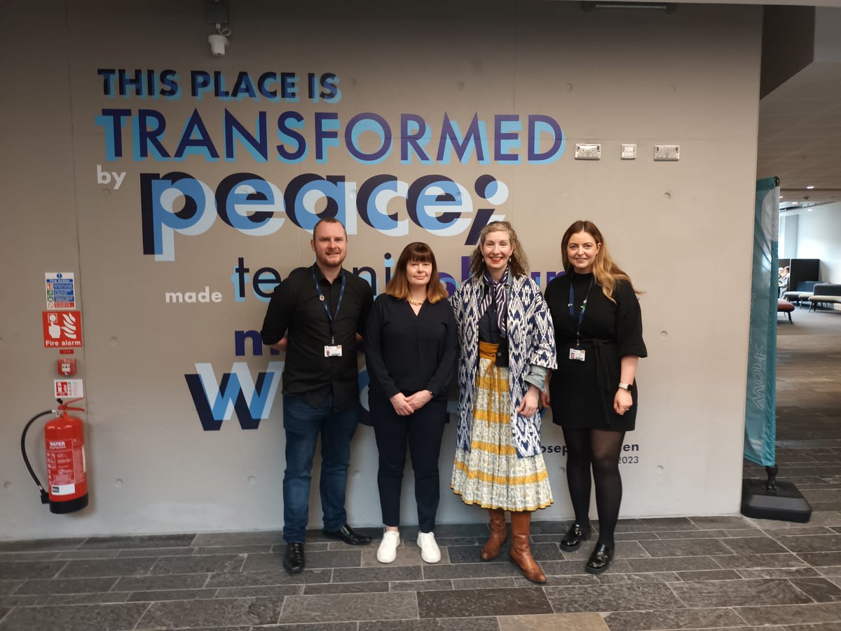 Thrilled to host Prof Natascha Radclyffe-Thomas, GCU London, & Dr Laura Steele, @QUBBusiness, who lead the UN PRME network UK & Ireland Chapter at our Belfast campus. Discussions centred on the role of business schools in #SustainableDevelopment and journey to PRME membership.