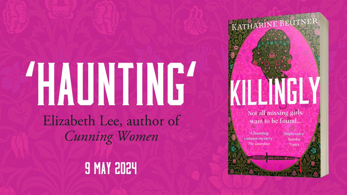 'Haunting' Elizabeth Lee A haunting, brooding gothic novel based on the unsolved disappearance of a university student in 1897 – perfect for fans of Camilla Bruce, Stacey Halls and Bridget Collins. amzn.to/43APa96 #Killingly