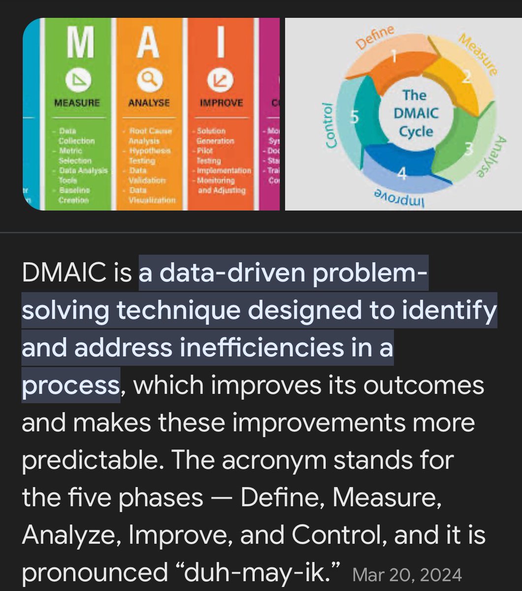 Section 5 module: 

DMAIC approach! Okay, class dismissed 😂

Kudos kay Misyel for taking the 1st step isolve ang root-cause (TG), kahit pagod ka.  

Wag nyo kami pansinin nag lesson lang po kami. 😂😁