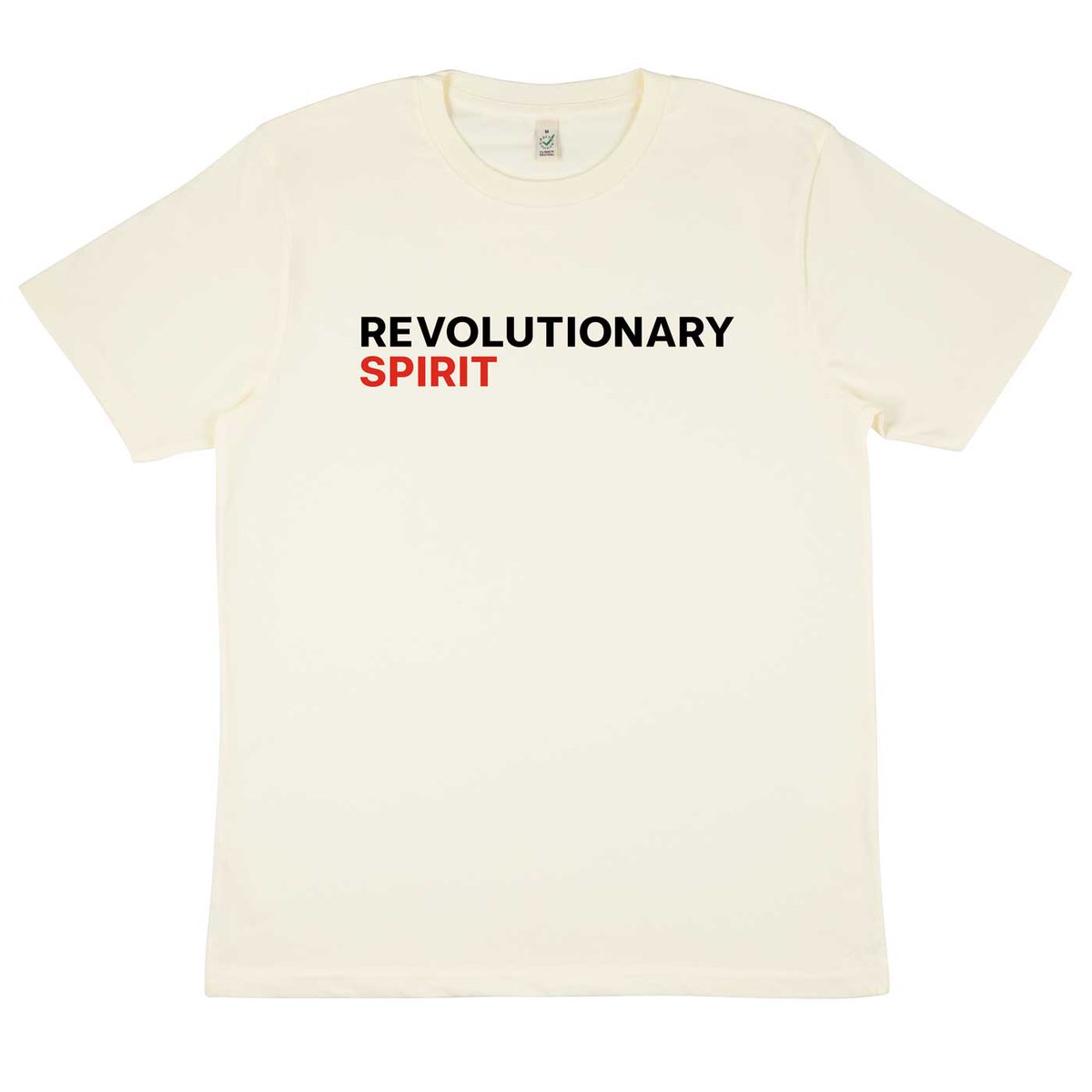 Fresh for '24! A new variant of our @MrPaulSimpson1 Revolutionary Spirit t-shirt. Red Spirits 👊 Printed and ready to go.