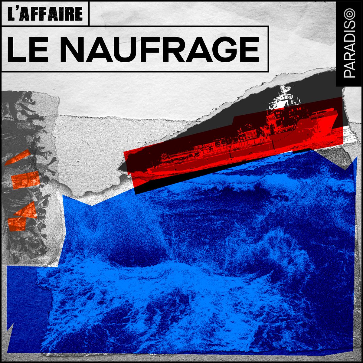 🎙️#Podcast news🎧Aujourd’hui sort le premier épisode de la série « Le Naufrage », la nouvelle enquête @paradisomedia. Avril 2021 : les équipes de @SOSMedFrance ont été les témoins du pire que l’on puisse redouter en mer : les conséquences funestes d’un terrible naufrage. 🧶👇