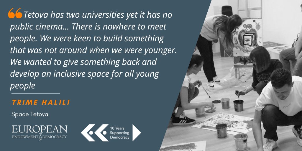 In North Macedonia, @spacetetova is promoting a culture of volunteerism among the local youth. The team has created a hub where people gather to learn, hang out and engage in creative projects together. Read our #FirstPersonStory bit.ly/49iAahk