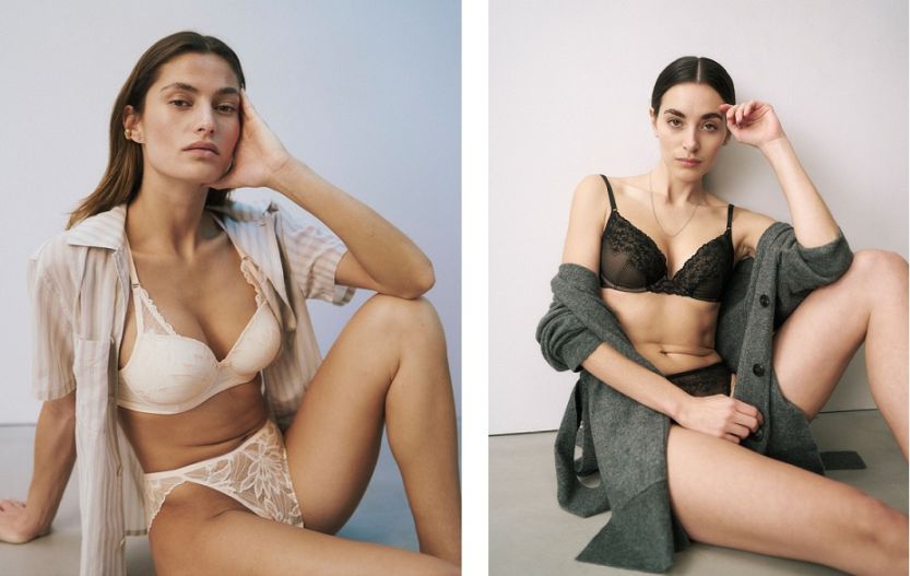 Kolekcja #bielizny #Triumph na sezon SS24 #triumphlingerie #itspersonal #minerva #slip #gisela #lingerie #homestyle #satin #body #luxury #boxer #underwear #pushup #bra #style #fashion #GigiHadid  #homewear #pijamas #sloggi  #bodypositive #bodycam #sports #WednesdayMotivation