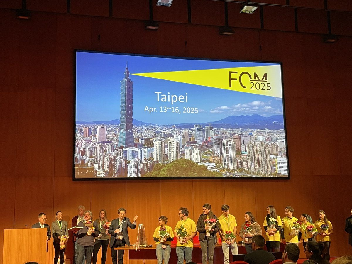 #FOM2025 in Taipei !