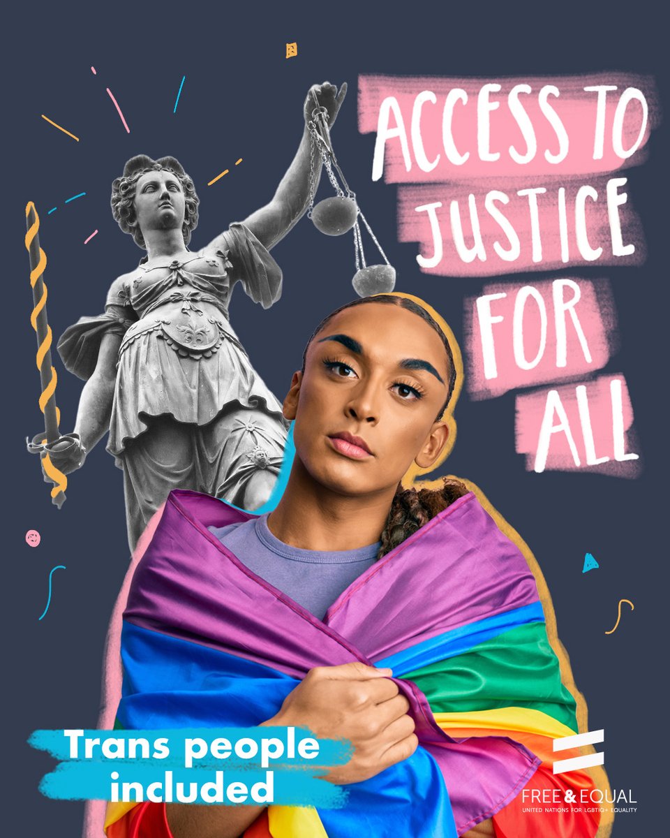 #Trans people face high levels of violence & discrimination, but rarely have access to justice. They encounter lack of investigations, abuse from officials, and impunity for perpetrators. Everyone should have access to justice – trans people included! #TransVisibilityWeek