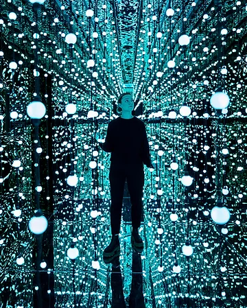 ArtProjectsLtd's tweet photo. The exhibition 'Latent Spaces' is currently being displayed at Canary Wharf by Illusionaries. It is a breathtaking, immersive exploration where AI meets the boundries of creativity. https://t.co/OsIUHEm5zf