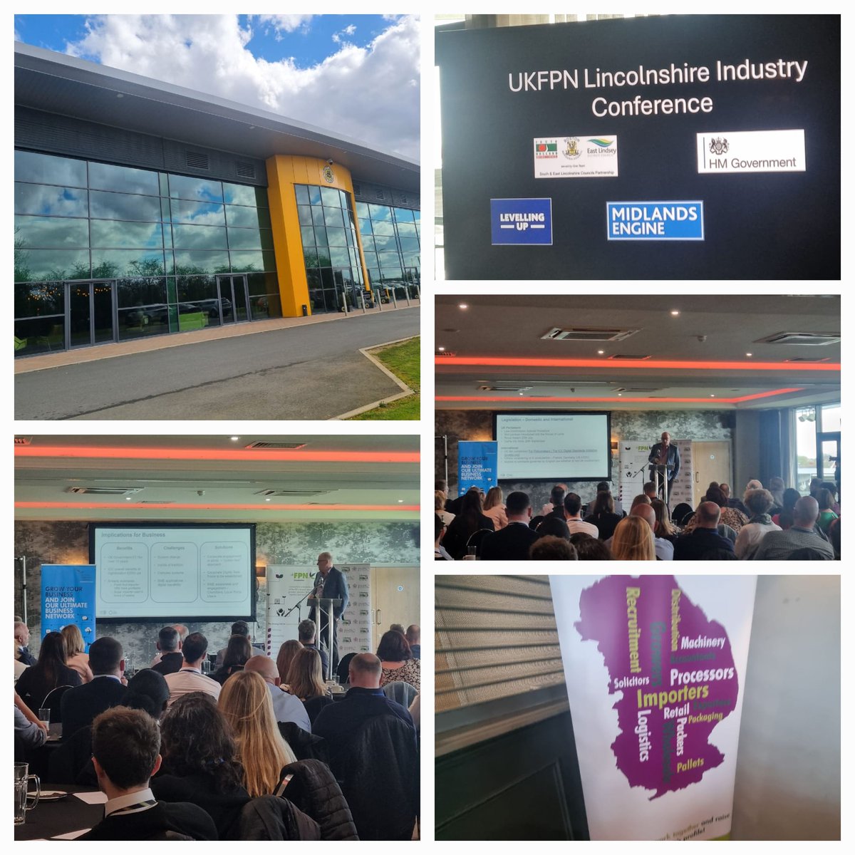 Our BD Manager, Jayne Southall is at the UK FPN Lincolnshire Industry Conference today, learning all things technology and trade. If you're there, say hi! #FPN #FreshProduceNetwork #Commercial #UKConstruction @lincscham @jamesalexkirby @purdy5tl @TonyLawt @ShowgDirector