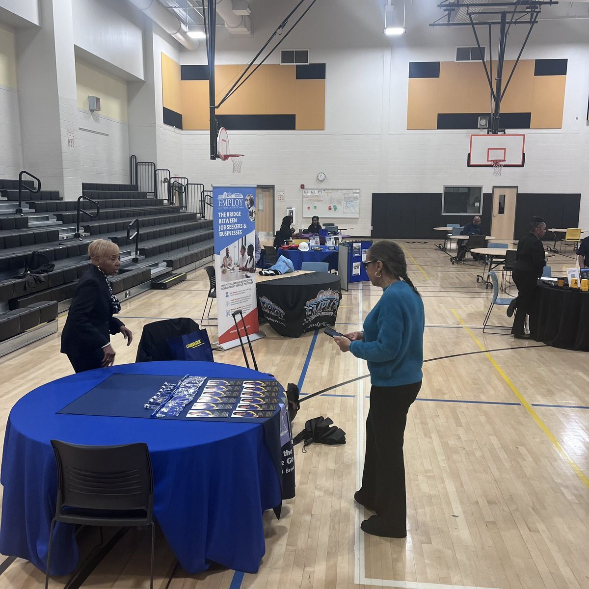 DFMS_PGCPS's tweet image. Job Fair happening now with on site hiring.