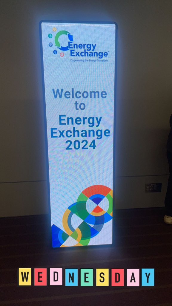 Good morning! At the #EnergyExchange today and tomorrow to learn about and share #climate tools for resilience, sustainability, and energy professionals.