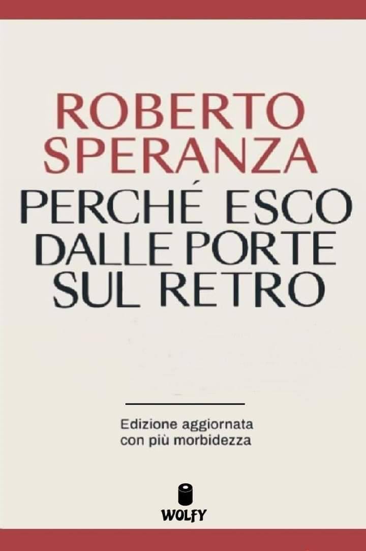🤭nuovo libro di Roberto Speranza.
HANNO STATO I NOVACCHESE!