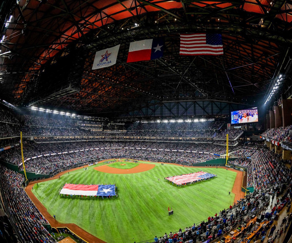 MichaelJBier's tweet photo. The cheapest seat to Opening Day between the Rangers and Cubs is currently $275 on SeatGeek. https://t.co/SDgHazphmi
