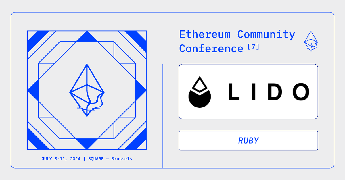 EthCC - Ethereum Community Conference tweet media