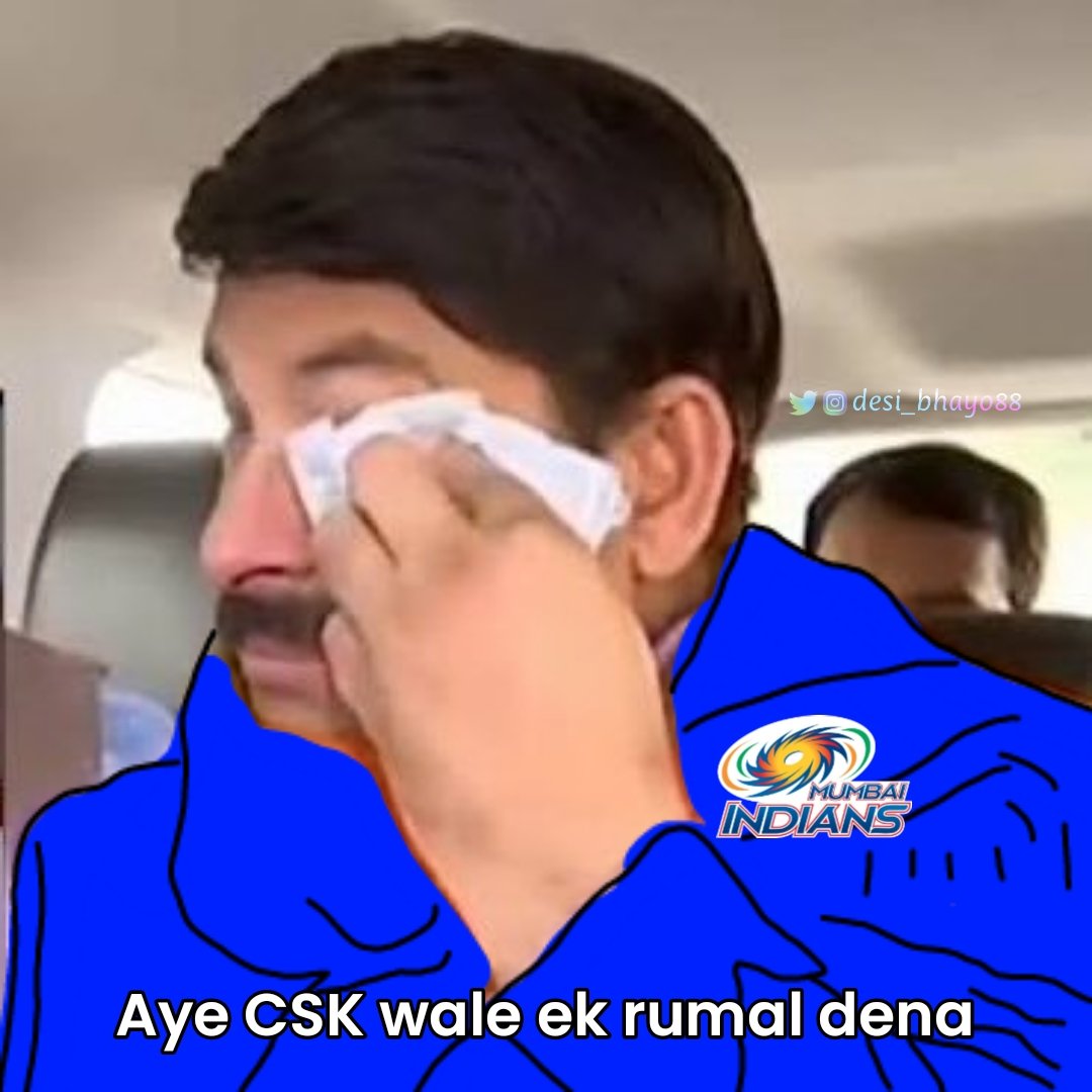 Mi fans right now #SRHvsMi