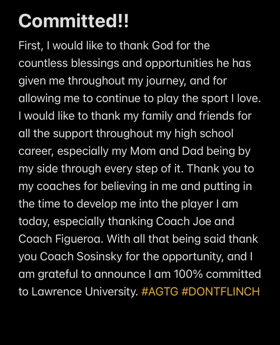 100% COMMITTED‼️ #AGTG @PadresFootball @Coach_Figueroa @CoachJoeMedina1 @Coach_Sosinsky1 @LUVikingsFB #DontFlinch