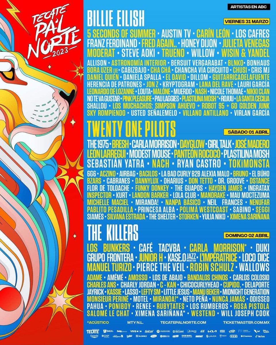 sopitasfm's tweet photo. Ya se siente la emoción del @TecatePalNorte y es por ello que recordamos su historia: desde sus inicios como “rock festival” hasta su internacionalización.

Acá te dejamos la evolución de este referente para la industria festivalera del país https://t.co/F5Nx5Fvn5n 🇲🇽 📲 https://t.co/Y8eO2GEDtL