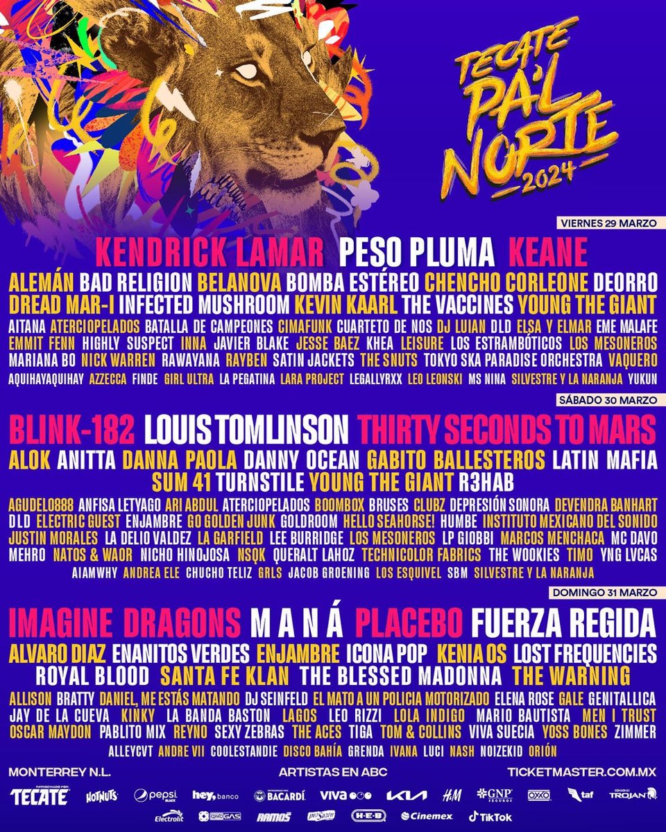 sopitasfm's tweet photo. Ya se siente la emoción del @TecatePalNorte y es por ello que recordamos su historia: desde sus inicios como “rock festival” hasta su internacionalización.

Acá te dejamos la evolución de este referente para la industria festivalera del país https://t.co/F5Nx5Fvn5n 🇲🇽 📲 https://t.co/Y8eO2GEDtL