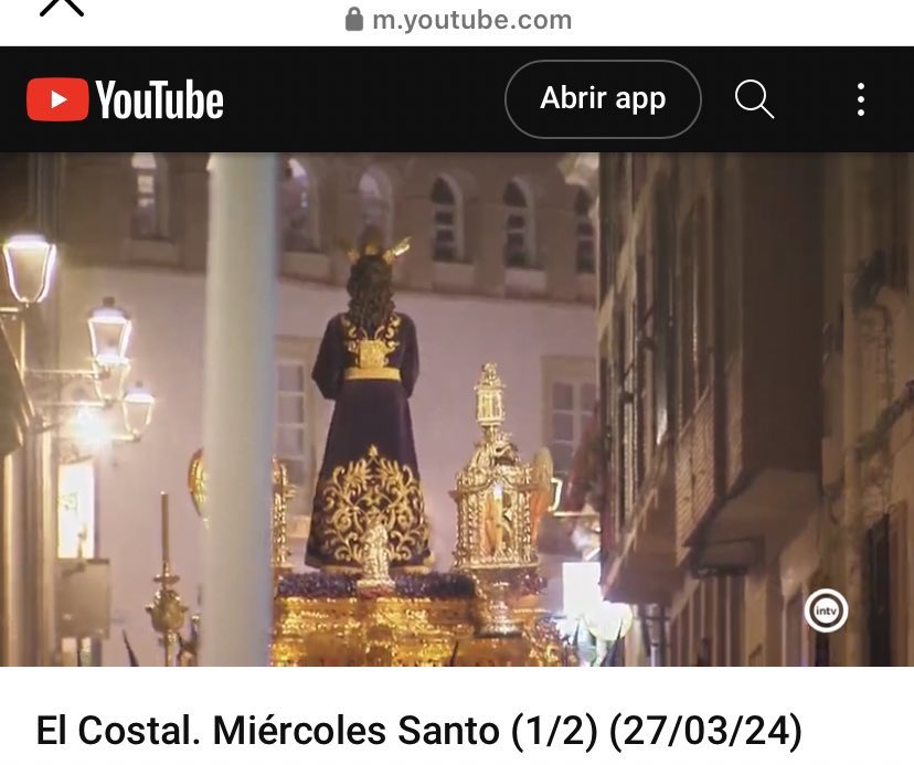 Gracias <a href="/interalmeriatv/">Interalmería TV</a> gracias a la gran labor de ustedes puedo ver desde Mexico el miércoles santo de mi reina, la reina de la plaza de toros… Mi esperanza Macarena. Un año diferente a la distancia. Saludos a todos 💚       #MiércolesSanto #SSantaAlmería24 #SSantaAlmería