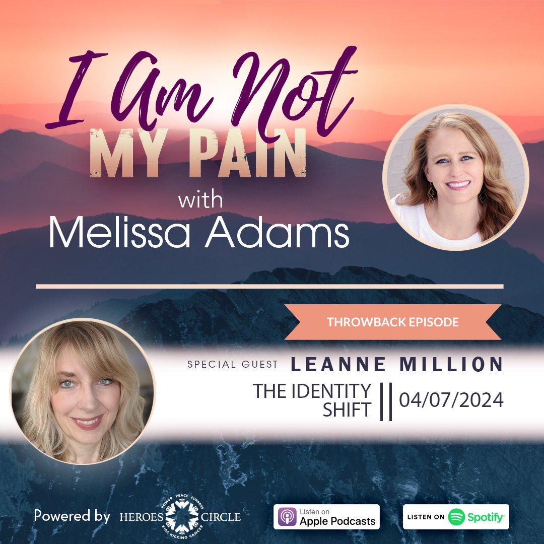 IAmNotMyPainPod's tweet image. Tune in TMRW with Leanne Million on I Am Not My Pain Podcast as she reveals how she began the process of shifting her mindset on her identity and how she recreated purpose in her life managing the effects of post-concussion syndrome.

#chronicillness #podcast #postconcussion