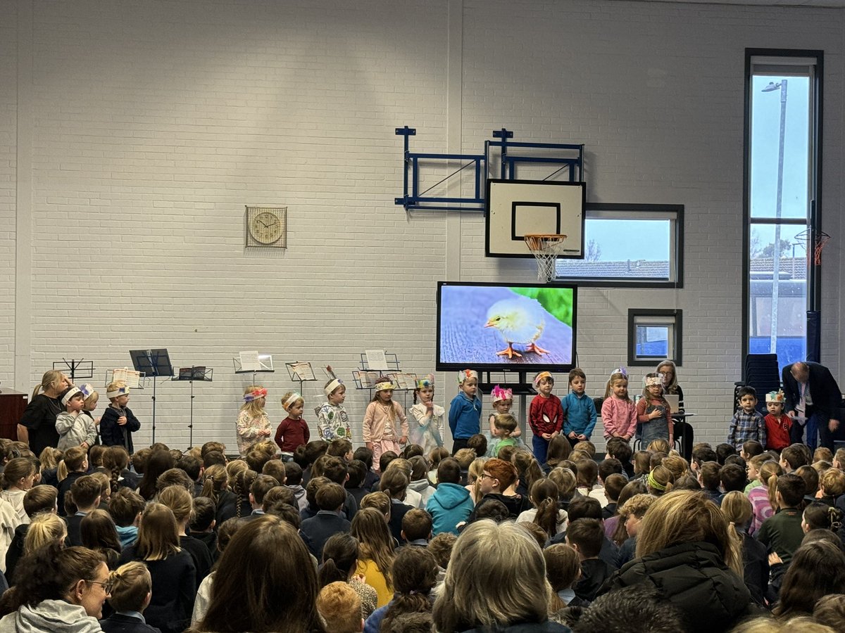 We had our Easter celebration in school today with Annette joining us from Panbride Church to tell us about the Easter story. The nursery children shared a seasonal performance and Burns winners recited some poems. P7 led us through a signed song which they learned for BSL week!