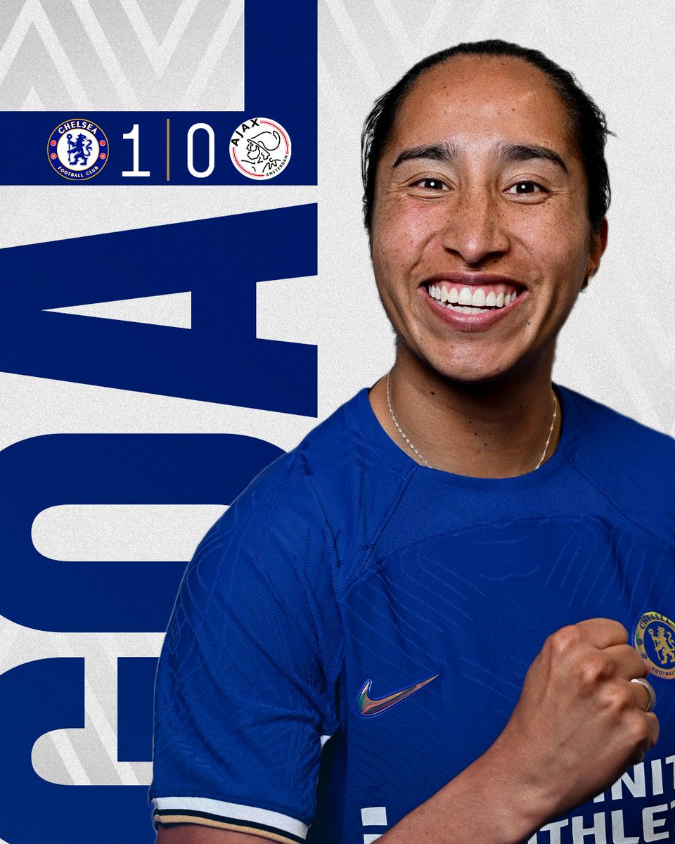 ChelseaFCW's tweet photo. MAYRAAAAAAAAAAAAAA!

🔵 1-0 🔴 [33'] #UWCL https://t.co/eJ0ZdCVKZo