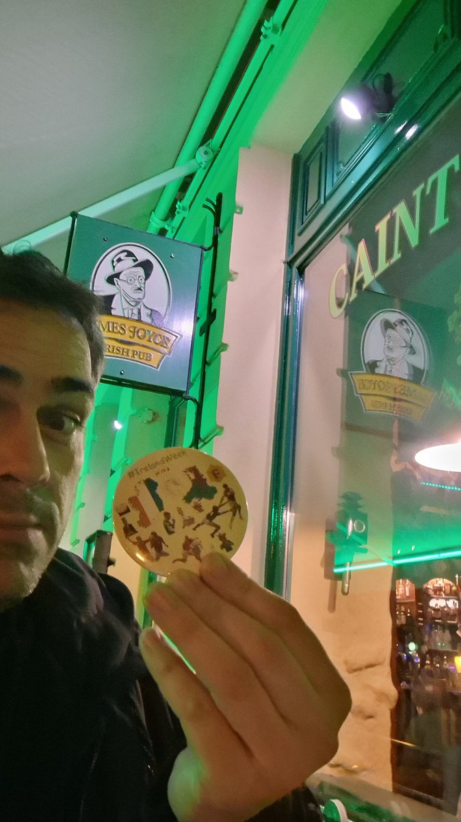 jpstafford's tweet photo. They say Prague is like a time machine. Well, it is today as @edjenx's #IrishWeek finally hits Prague!  #IREvWAL https://t.co/EvU8lu1KWv