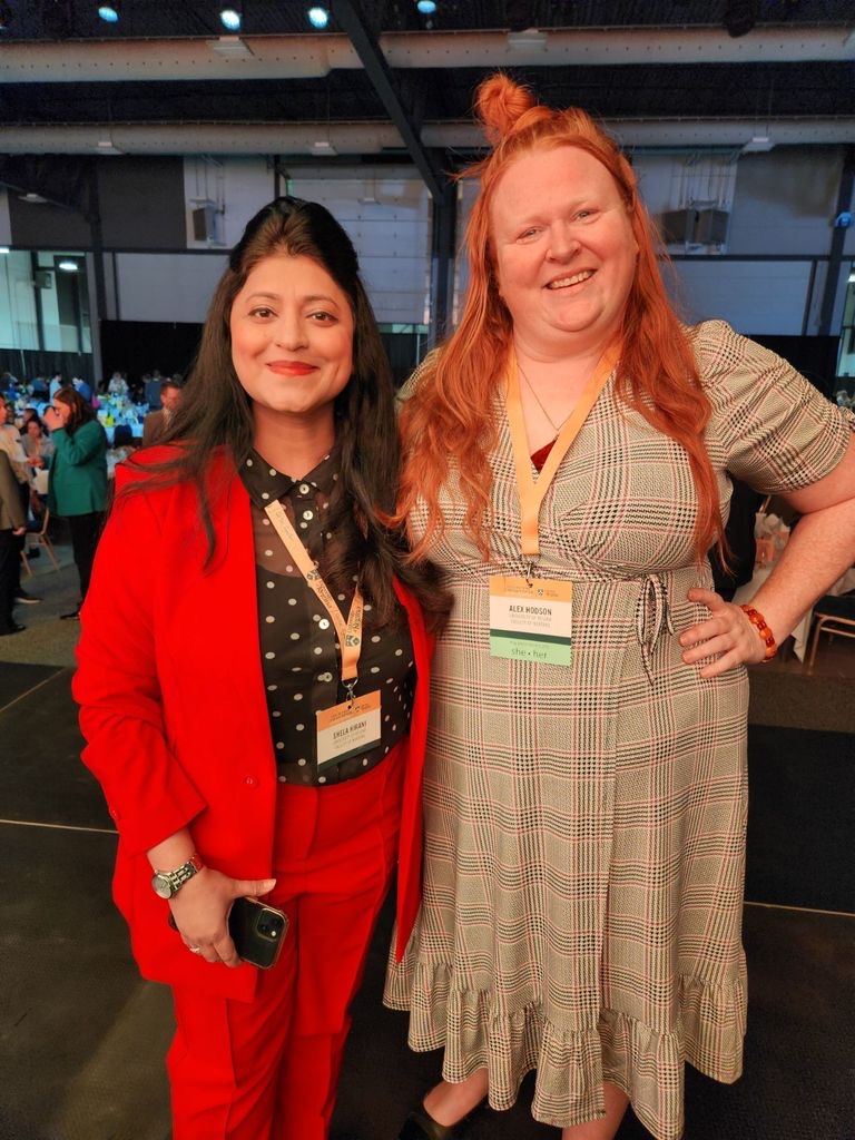 UofRInspire's tweet photo. @URFacultyofNur1 representing at the 2024 Inspiring Leadership Forum! 🩺

Thanks for joining us today, ladies! @ShelaHirani @alexnursingnote https://t.co/HcSsiMiBCN