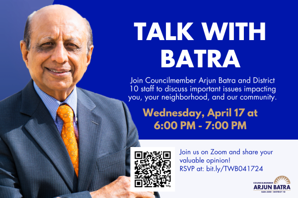 Councilmember Arjun Batra tweet media