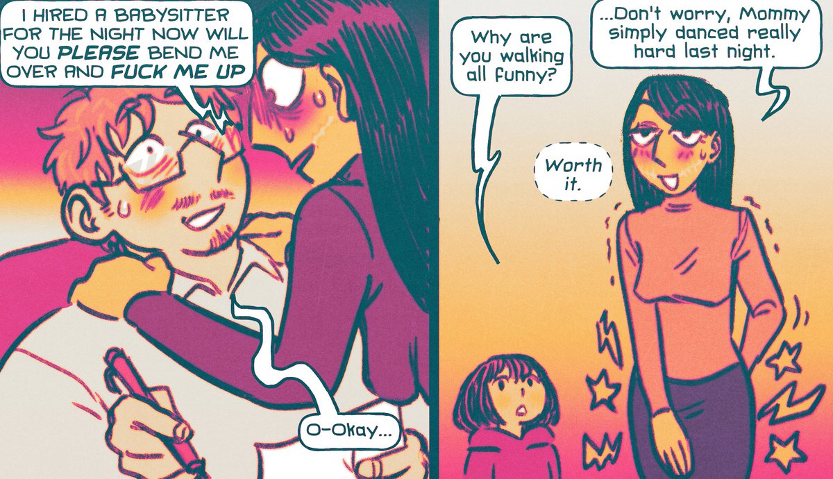 null_backdoorho's tweet photo. [CyLynn] More baby AU!
To Lynn's dismay, Cy turns out to be surprisingly OK at parenting. She ends up taking things into her own hands anyway. https://t.co/zheCJrCnrN