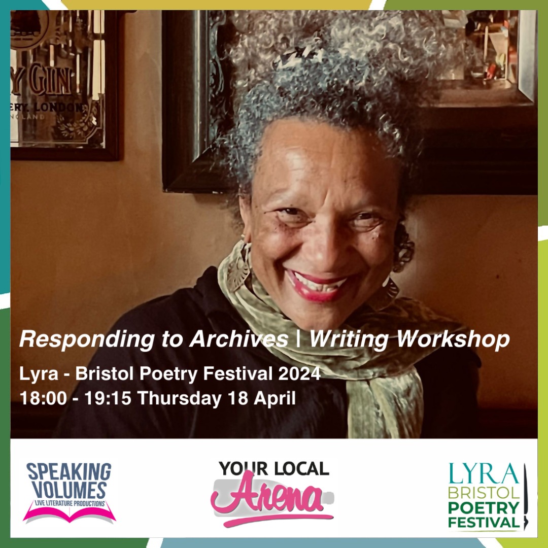 Join our #YourLocalArena Roving Poet in Residence Helen Thomas at @LyraFest for a writing workshop on responding to archives! 18:00-19:15, Thursday 18 April Find out more at: bit.ly/ylar2a @LucyHannah19 @BBCArchive @ace_national #Bristol #Lyrafest #Lyrafest24
