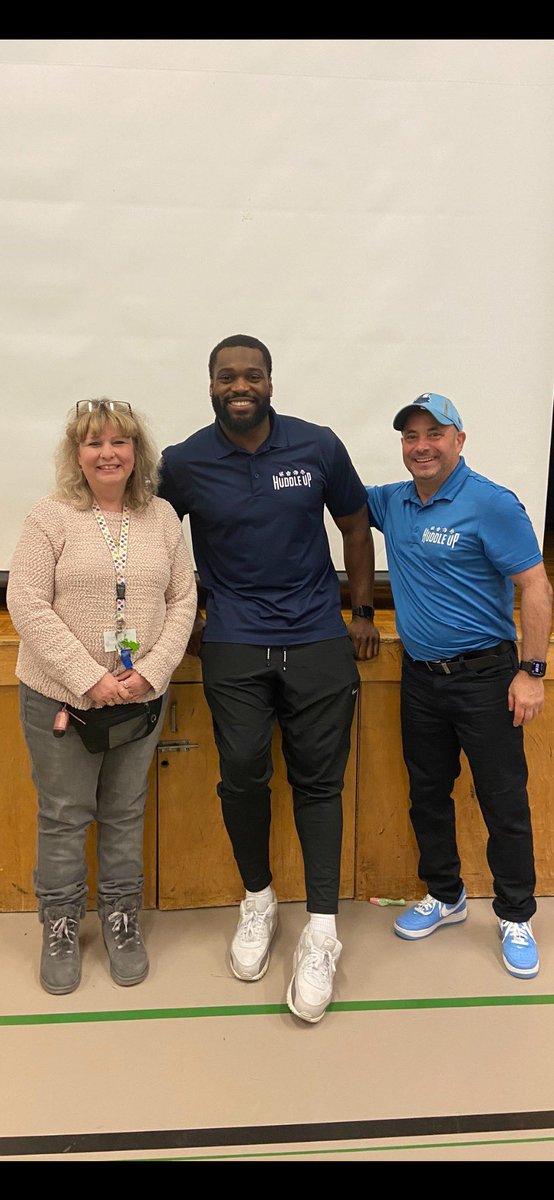 Lucy Maud Montgomery welcomes Robbie Smith from the Toronto Argos and the Huddle Up Program!