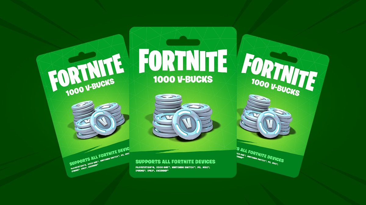 amagicmantv's tweet photo. 1000 VBucks Giveaway - 24 hours
-Retweet
-Follow Me &amp; @G90B0MBER 🔔

$BLOCK $PARAM $TRIP https://t.co/MJULnT1vtC
