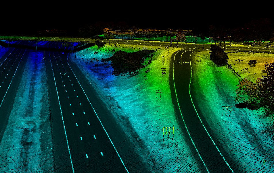 Aerial mapping (or 'photogrammetry and remote sensing') creates a record of infrastructure along our highways & interstates to help inform planning & design! We use photography and Light Detection & Ranging (LiDAR) to create maps of the area. Learn more: bit.ly/3Vr9VC0