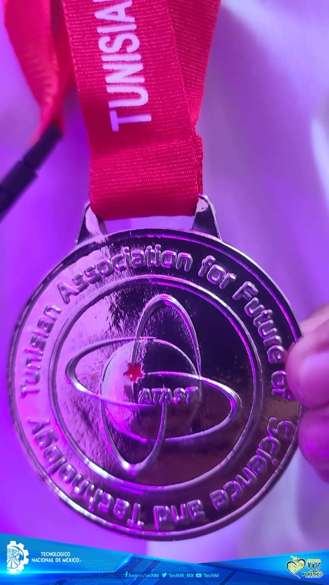 ittuxtepec's tweet photo. 🏅 ¡Histórico logro para el TecNM Tuxtepec en el I-Fest 2024 de Túnez! 🇲🇽✨ Paola Estefanía Flores Durán y Jesús Javier Morán Pulgarón conquistaron la medalla de plata en matemáticas con su innovador proyecto NEPOHUALTZINZIN. ¡Felicidades a los ganadores y su asesor Dr. Gaspar Sánchez García! 🥈👏 #TecNMTuxtepec #IFest2024 #MedallaDePlata #NEPOHUALTZINZIN