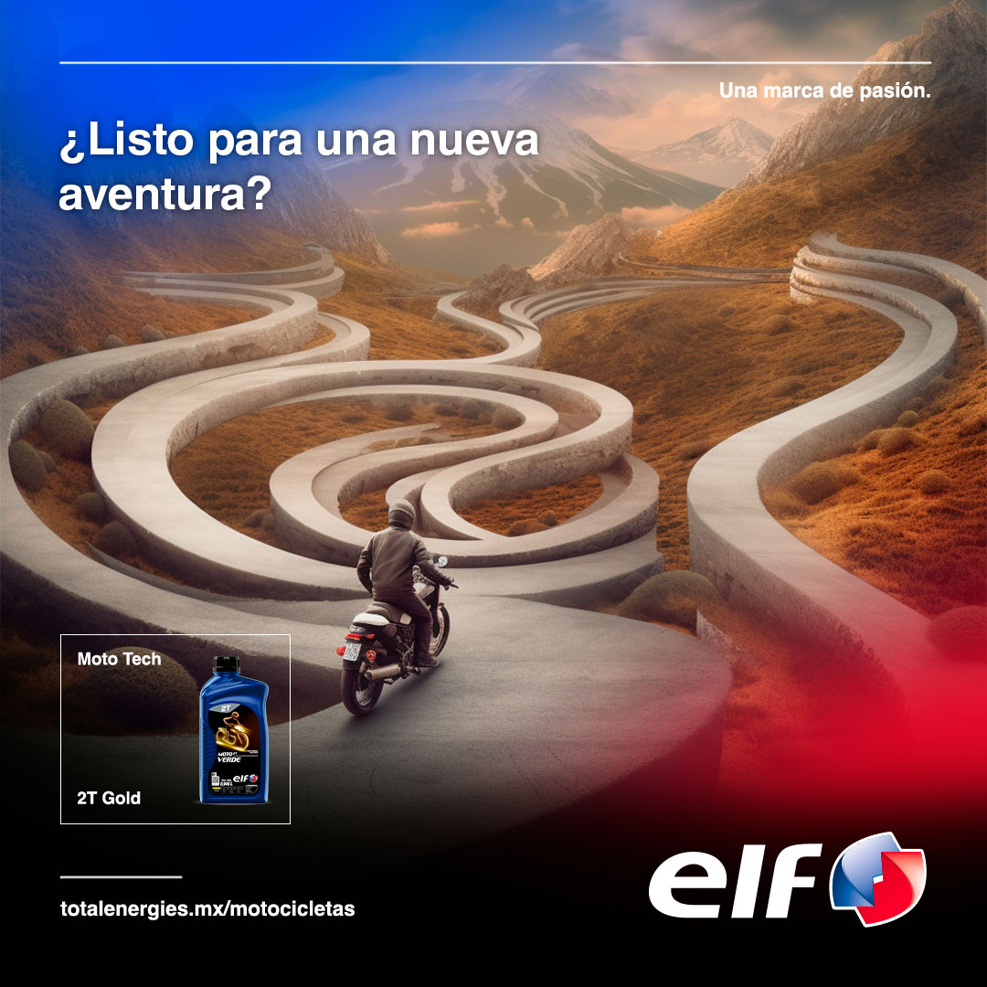 Sabemos que hay caminos con un alto nivel de exigencia, por eso existe Elf, el aceite de motor que garantiza una limpieza óptima de todas las partes del motor y asegura un cambio de velocidad fluido y rápido.

#motor #moto #protección #lubricante