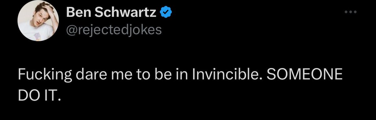 For the record, we double-dared <a href="/rejectedjokes/">Ben Schwartz</a>